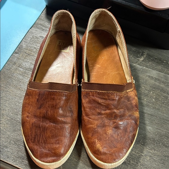 Frye Shoes - Women’s Frye Leather Slip-On Casual Shoes size 8